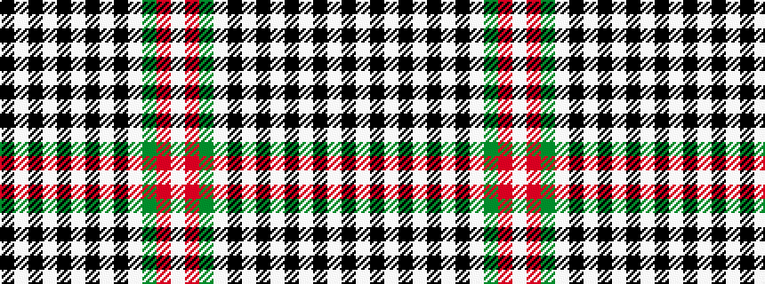 idealised woven sample of pattern KWKWKWKWKWGRW
