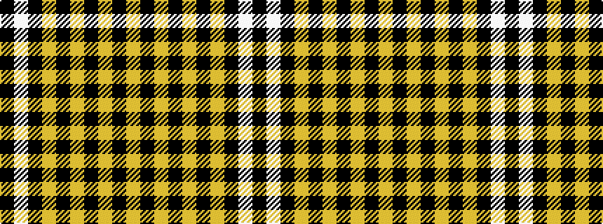 idealised woven sample of pattern KWKYKYKYKY