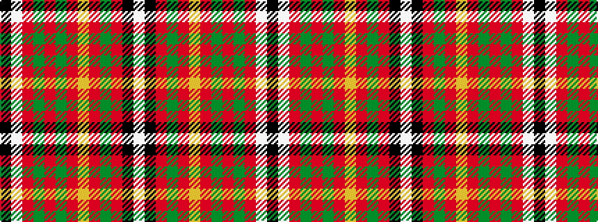 idealised woven sample of pattern KWRGRGRYRGRKW