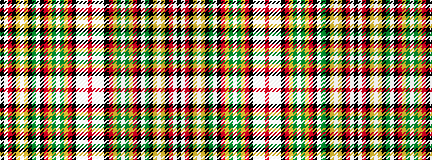 idealised woven sample of pattern KWRKYWYKGWKRYGWGYRKWWWR