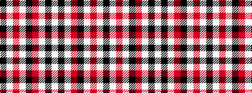 idealised woven sample of pattern KWRWKRWKW