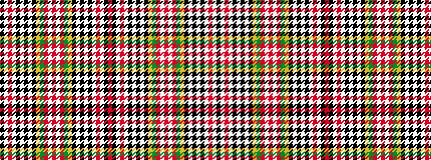 idealised woven sample of pattern KWRWKWKWKYGRWRWRGYKWKWKWRWKR