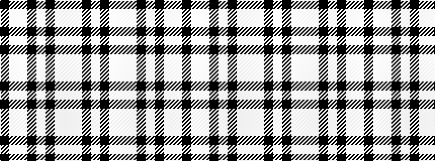 idealised woven sample of pattern KWWKWKWWWKW
