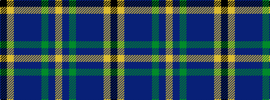 idealised woven sample of pattern KYBBBBGBY