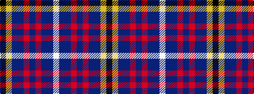 idealised woven sample of pattern KYBBRBRBBW