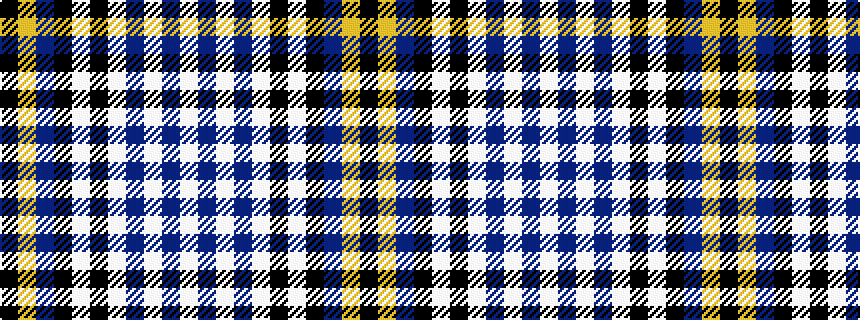 idealised woven sample of pattern KYBKWKWBWBW