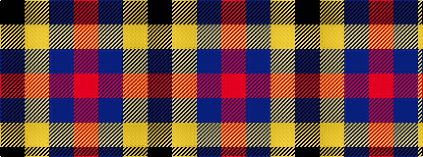 idealised woven sample of pattern KYBR