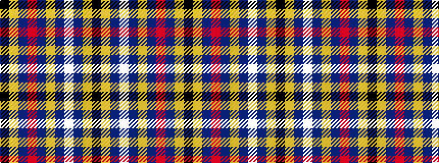 idealised woven sample of pattern KYBRBYBWBYK