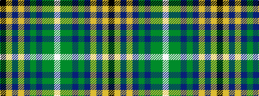idealised woven sample of pattern KYBYBGBGGW