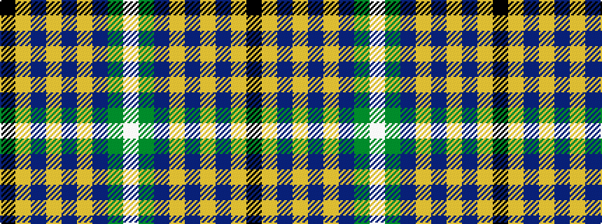 idealised woven sample of pattern KYBYBYBGW