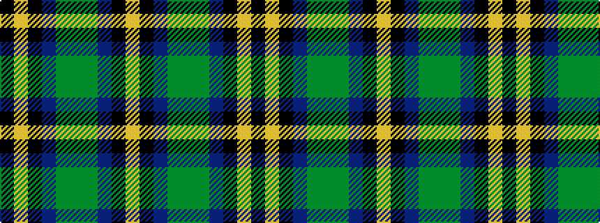 idealised woven sample of pattern KYKBGGGBKY