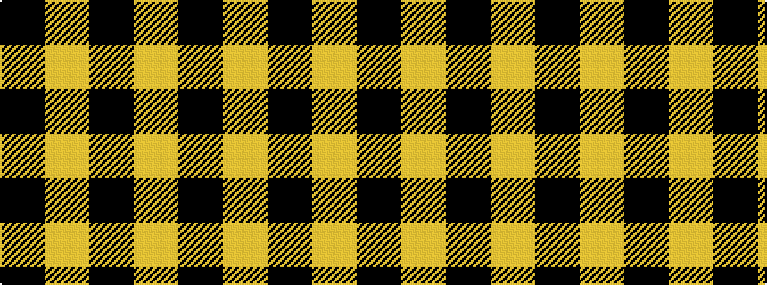 idealised woven sample of pattern KYKY