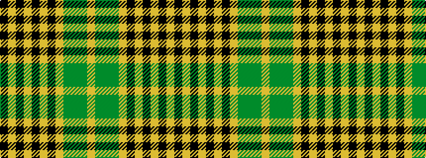 idealised woven sample of pattern KYKYKYKYGGGY