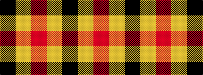 idealised woven sample of pattern KYR