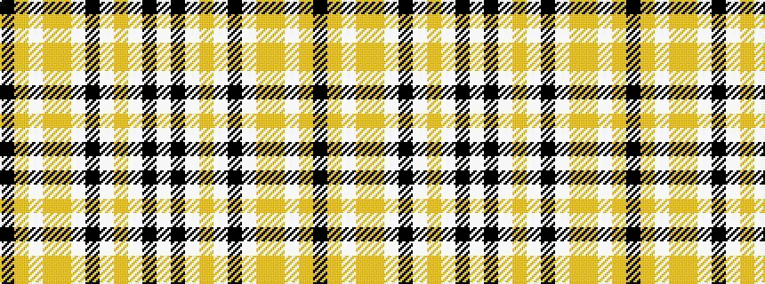 idealised woven sample of pattern KYWYYWKWYWKW