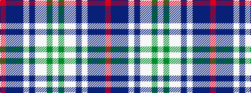idealised woven sample of pattern RBBBWBWWGW