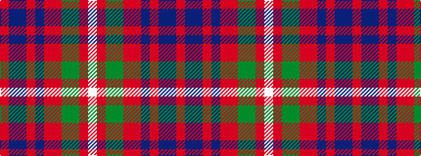 idealised woven sample of pattern RBBRBRRGGRW