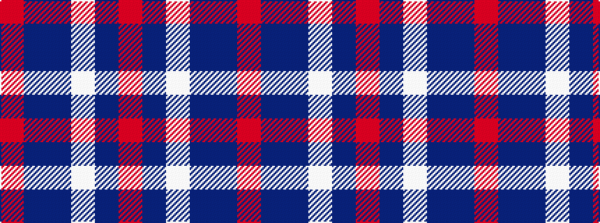 idealised woven sample of pattern RBBWBR