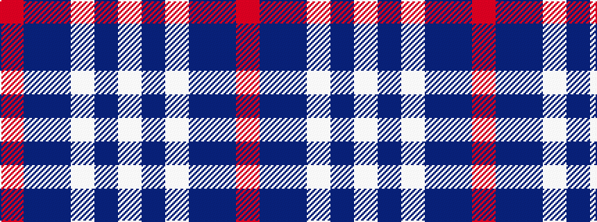 idealised woven sample of pattern RBBWBW
