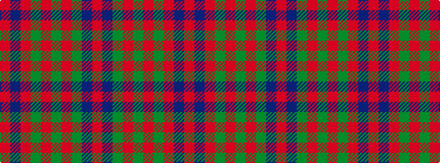 idealised woven sample of pattern RBGRGRGRBR