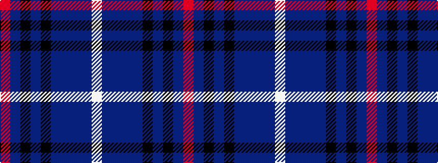 idealised woven sample of pattern RBKBKBBBBW