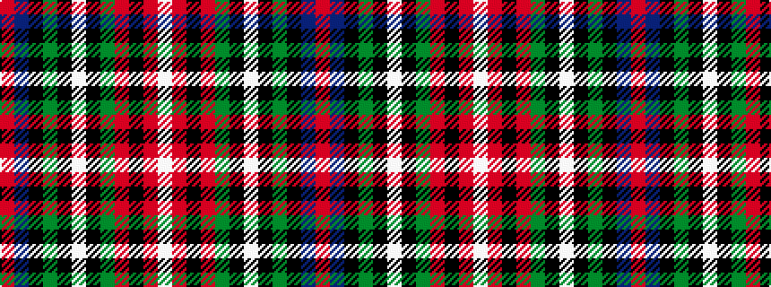idealised woven sample of pattern RBKGKWKGRKRW