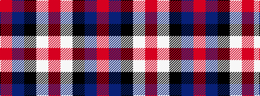 idealised woven sample of pattern RBKWR