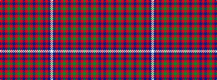 idealised woven sample of pattern RBRGRBRGRBRGRBRGRBRBW