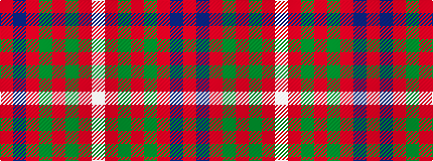 idealised woven sample of pattern RBRGRGRW
