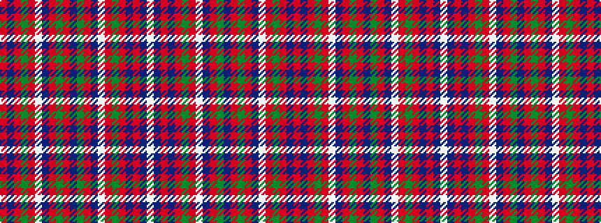 idealised woven sample of pattern RBRGRWBRGRBGRBWRGRBRBW