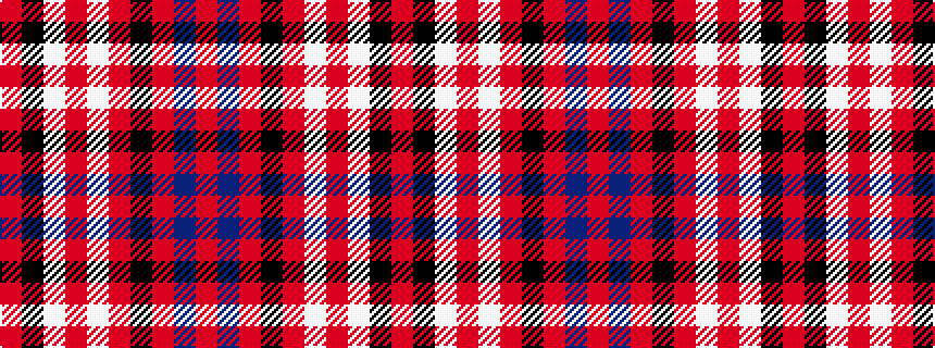idealised woven sample of pattern RBRKRWRWKR