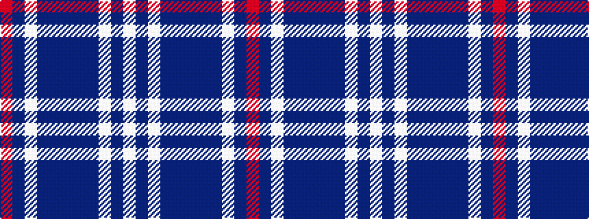 idealised woven sample of pattern RBWBBBBBWBW