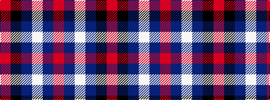 idealised woven sample of pattern RBWBKR
