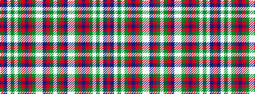 idealised woven sample of pattern RBWGWGRBRGWWBRGW