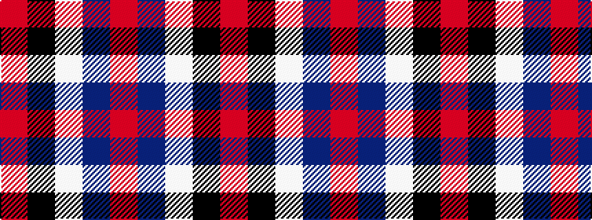 idealised woven sample of pattern RBWKR