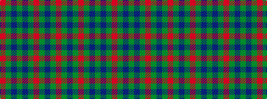 idealised woven sample of pattern RGBGBGRGBGR
