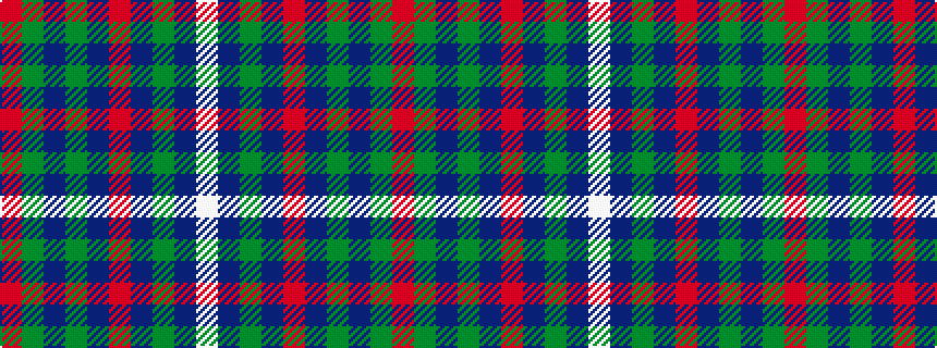 idealised woven sample of pattern RGBGBRBGBW