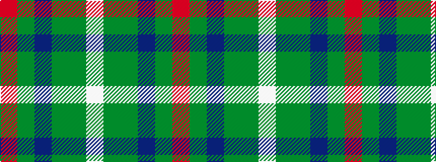 idealised woven sample of pattern RGBGGW