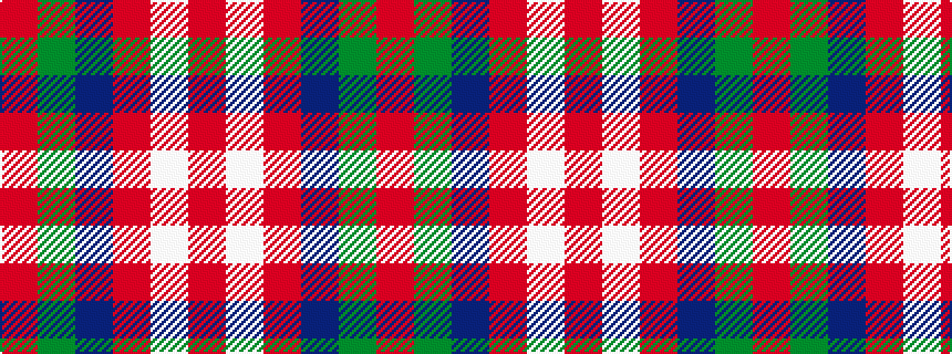 idealised woven sample of pattern RGBRWR