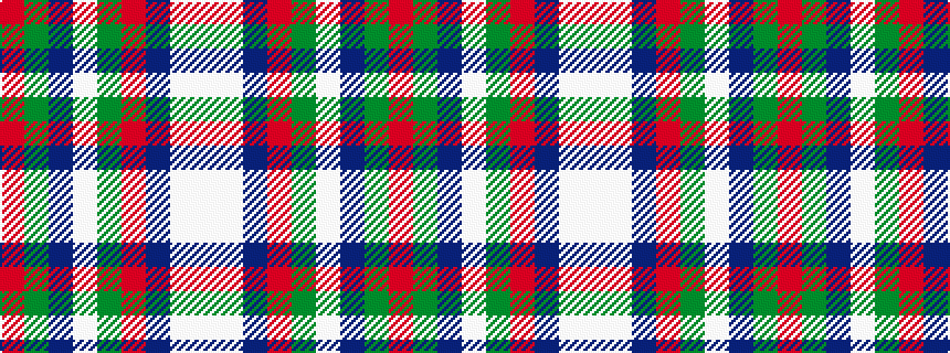 idealised woven sample of pattern RGBWGRBWW