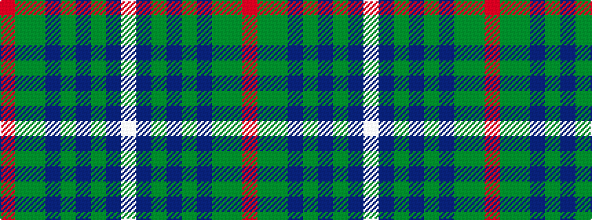 idealised woven sample of pattern RGGBGBGBW