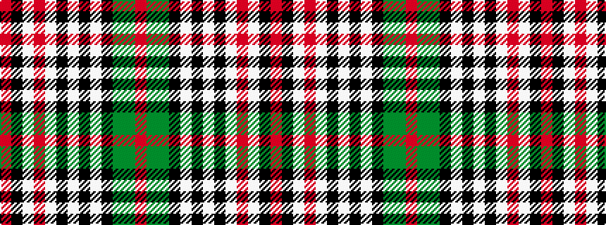 idealised woven sample of pattern RGGKWKWKWRWKR