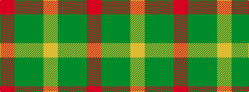 idealised woven sample of pattern RGGY