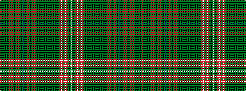 idealised woven sample of pattern RGKGKGKGRGRGKGRGRGKGBGKGRGKGRGRGKGKGKGKGKGKGKGKGKGKGRWRGRWRGKGW