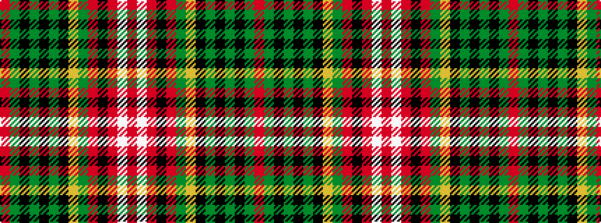 idealised woven sample of pattern RGKGKGKYGRKRWR