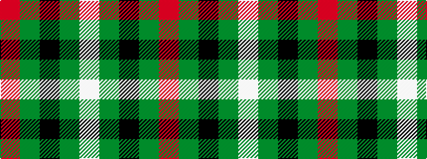 idealised woven sample of pattern RGKGW