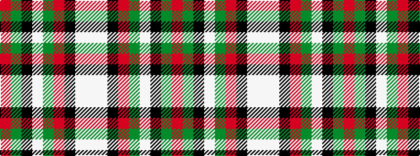 idealised woven sample of pattern RGKWGRKWW