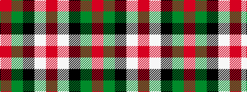 idealised woven sample of pattern RGKWR