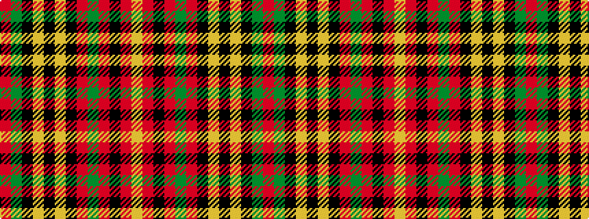 idealised woven sample of pattern RGKYKYKRGRKRY