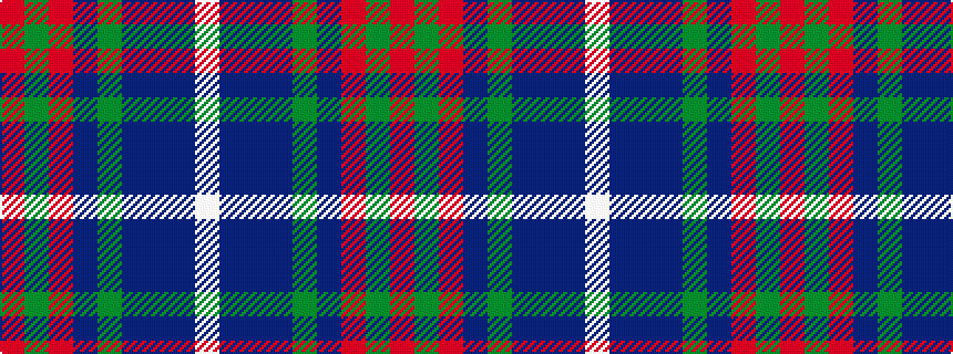 idealised woven sample of pattern RGRBGBBBW